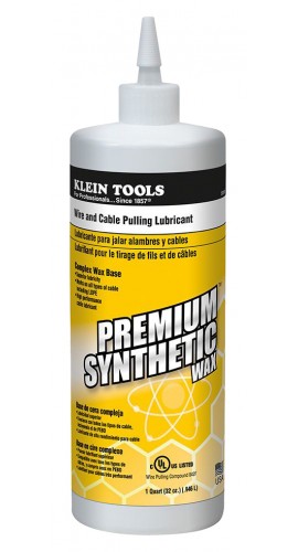Klein Tools 56117 Premium Synthetic Wax, 0.25 gal, 6-pack-