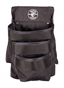 Klein Tools 5703 PowerLine Series Utility Pouch, 3 pockets-