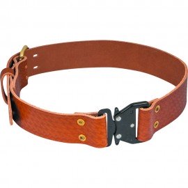 Klein Tools 5826L Quick Release Leather Belt, Large-