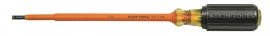 Klein Tools 601-7-INS Insulated Screwdriver with 3/16&amp;quot; cabinet tip and 7&amp;quot; shank-