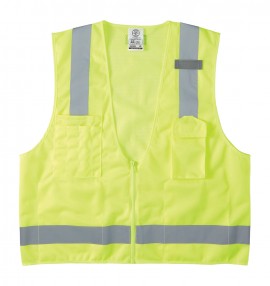 Klein Tools 60268 High-Visibility Reflective Safety Vest, x-large-