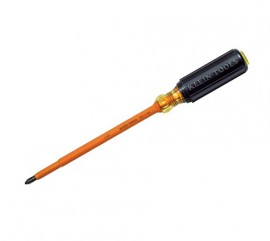 Klein Tools 6037INS Insulated Phillips Screwdriver, #2, 7" shank-