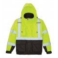Klein Tools 60380 High-Visibility Winter Bomber Jacket, xl-