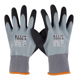 Klein Tools 60389 Thermal Dipped Gloves, large-