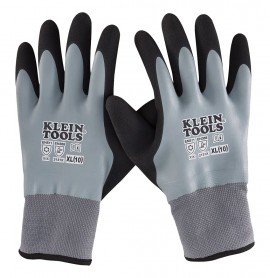 Klein Tools 60390 Thermal Dipped Gloves, extra-large-