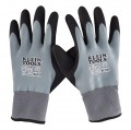 Klein Tools 60390 Thermal Dipped Gloves, extra-large-