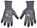 Klein Tools 60590 Knit Dipped Gloves, Cut Level A4, Touchscreen, X-Large, 2-Pair-
