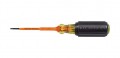 Klein Tools 607-3-INS Insulated Cabinet-Tip Screwdriver, 0.09", 3" shank-