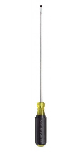 Klein Tools 608-8 Cabinet Tip Mini Screwdriver, 0.125", 8" shank-