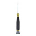 Klein Tools 614-2 Electronics Screwdriver with 1/16&amp;quot; slotted tip and 2&amp;quot; shank-