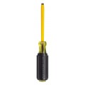 Klein Tools 621-6 Coated Screwdriver with 3/16&amp;quot; cabinet tip and 6&amp;quot; shank-