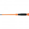 Klein Tools 6254INS Insulated Precision Screwdriver, 1/8-Inch Slotted, 4-Inch Shank-