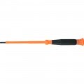 Klein Tools 6254INS Insulated Precision Screwdriver, 1/8-Inch Slotted, 4-Inch Shank-