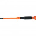 Klein Tools 6273INS Insulated Precision Screwdriver, 1/16-Inch Slotted, 3-Inch Shank-