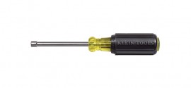 Klein Tools 630-4MM Cushion-Grip Nut Driver, 0.16", 3" shaft-