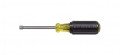 Klein Tools 630-4MM Cushion-Grip Nut Driver, 0.16", 3" shaft-