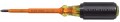 Klein Tools 6334INS Insulated Screwdriver with #1 Phillips tip and 4&amp;quot; tip-