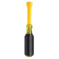 Klein Tools 640-5/8 Coated Nut Driver, 0.625", 4" hollow shaft-