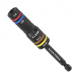 Klein Tools 651QS Quad-4 Heavy-Duty Impact Flip Socket, SAE-