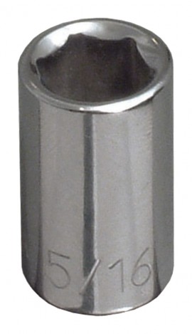 Klein Tools 65600 Standard 6-Point Socket, 0.1875", 0.25" drive-