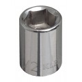 Klein Tools 65702 Standard 6-Point Socket, 0.5", 0.375" drive-
