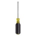 Klein Tools 660 Square Recess Screwdriver with #0 tip and 4&amp;quot; shank-