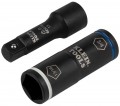 Klein Tools 66080 2-in-1 Penta/Hex Flip Socket with adapter-