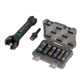 Klein Tools 660KIT1 5-in-1 Impact Socket Set-