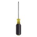 Klein Tools 661 Screwdriver with #1 square recess tip and 4&amp;quot; shank-