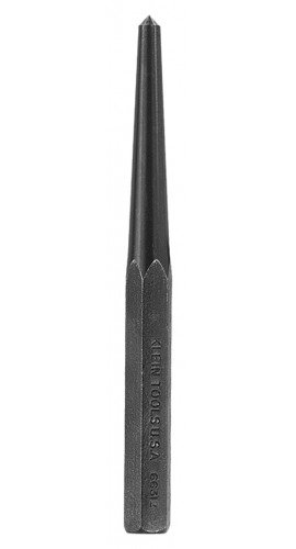 Klein Tools 66312 Center Punch, 0.375", 5" length-
