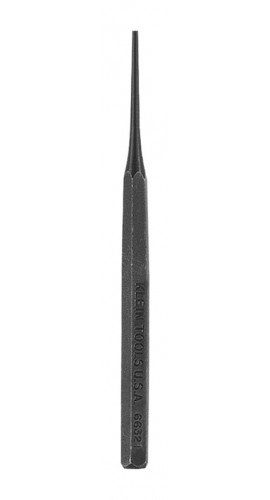 Klein Tools 66321 Pin Punch, 0.09&quot; point, 4.75&quot; length-
