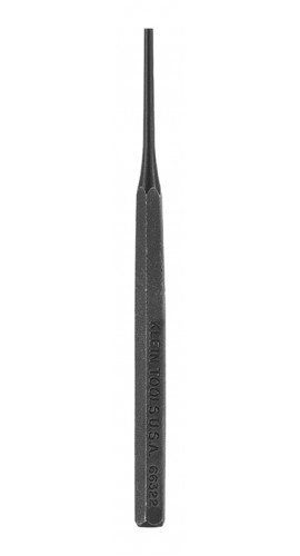 Klein Tools 66322 Pin Punch, 5&quot;, 0.13&quot; point diameter-