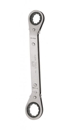 Klein Tools 68242 Reversible Ratcheting Box Wrench, 3/4 x 7/8&amp;quot;-