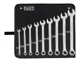 Klein Tools 68402 9-Piece Combination Wrench Set-