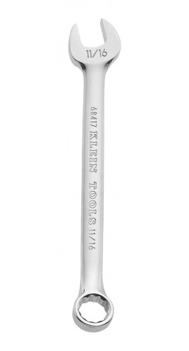 Klein Tools 68417 Combination Wrench, 0.6875"-