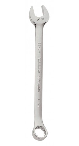 Klein Tools 68424 Combination Wrench, 1.125&quot;-