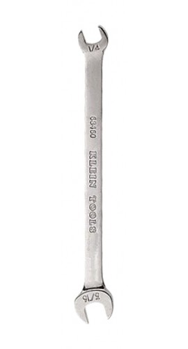 Klein Tools 68460 Open-End Wrench, 0.25 and 0.3125&quot; ends-