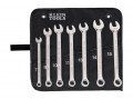 Klein Tools 68500 7-Piece Metric Combination Wrench Set-