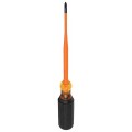 Klein Tools 6956INS Slim-Tip 1000V Insulated Screwdriver, #1 Phillips, 6-Inch-