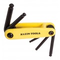 Klein Tools 70571 Grip-It Ball End Hex Key Set, 5 keys-