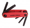 Klein Tools 70572 Grip-It 5-Key Ball Hex Set, 5 to 10 mm-