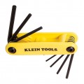 Klein Tools 70575 Grip-It 9-Key Hex Set, square cut-