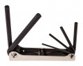 Klein Tools 70580 Folding 6-Hex Key Set, 3 to 10 mm-
