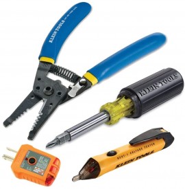 Klein Tools 80018 4-Piece Residential Tool Kit-