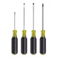 Klein Tools 85484 Screwdriver Set, mini slotted and Phillips, 4-piece-
