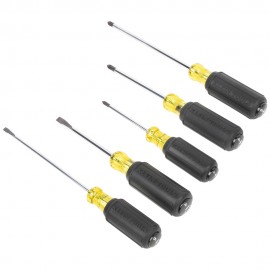 Klein Tools 85805 All-Purpose Screwdriver Set, 5-Piece-