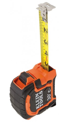 Klein Tools 86230 Tape Measure 30-Foot Magnetic Double-Hook-