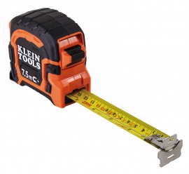 Klein Tools 86375 Magnetic Double-Hook Tape Measure, 24.6'-