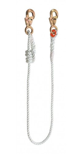 Klein Tools 87429 Adjustable Nylon Rope Lanyard, 4 to 6&#039;-