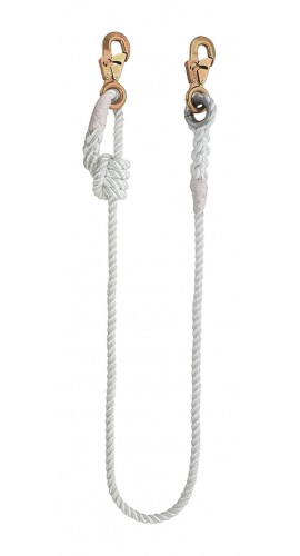 Klein Tools 87430 Adjustable Nylon Webbing Lanyard, 4 to 6&#039;-